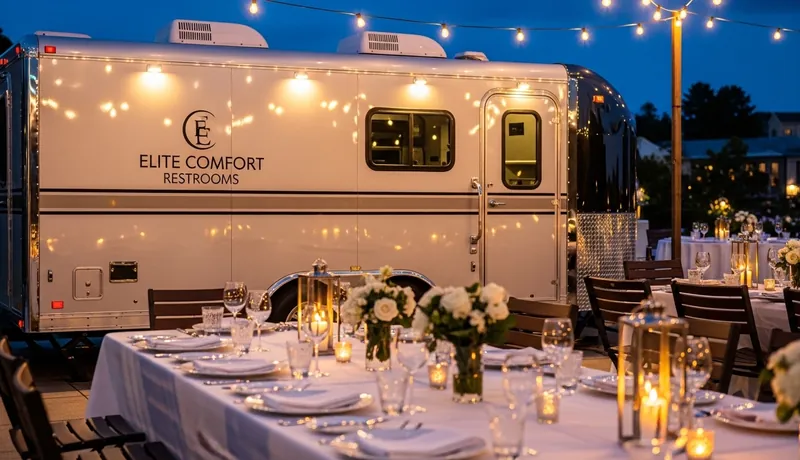 Luxury restroom trailer rentals in McAllen, TX